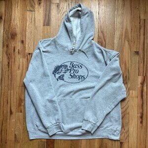 Gray Bass Pro Shops Hoodie [2XL]